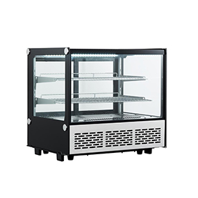 Low Temperature Glass Display Cabinet for Cake and Bakery